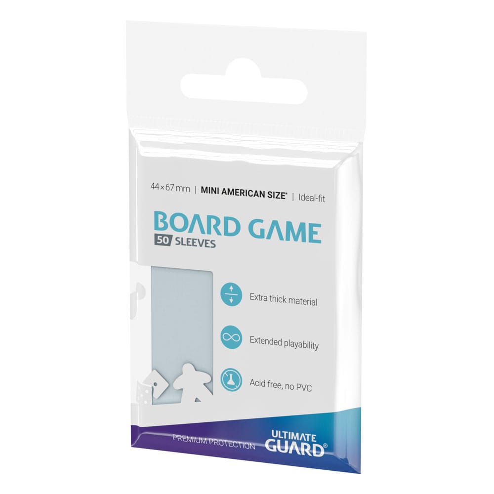 Ultimate Guard Board Game Sleeves (50) - Mini American Ultimate Guard