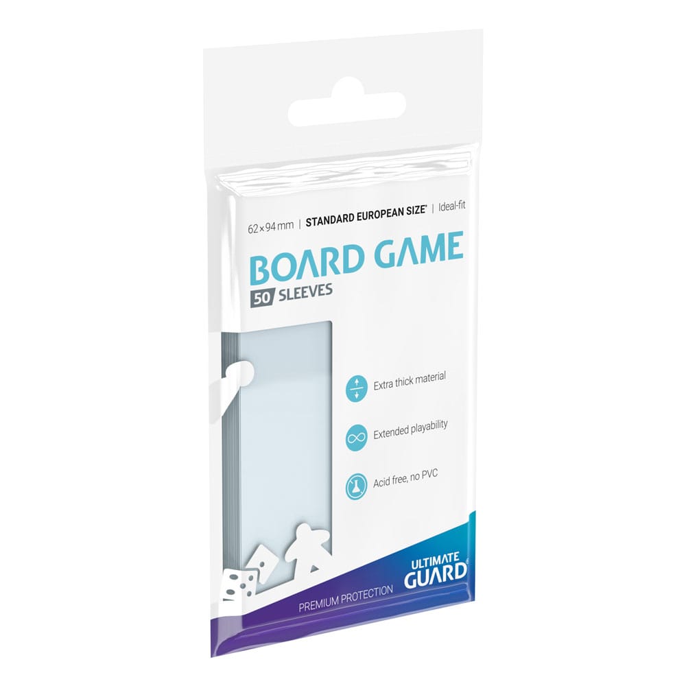 Ultimate Guard Board Game Sleeves (50) - Standard European Ultimate Guard