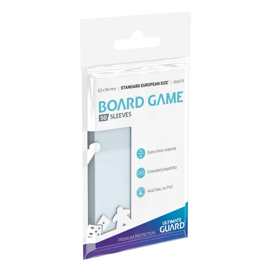 Ultimate Guard Board Game Sleeves (50) - Standard European Ultimate Guard