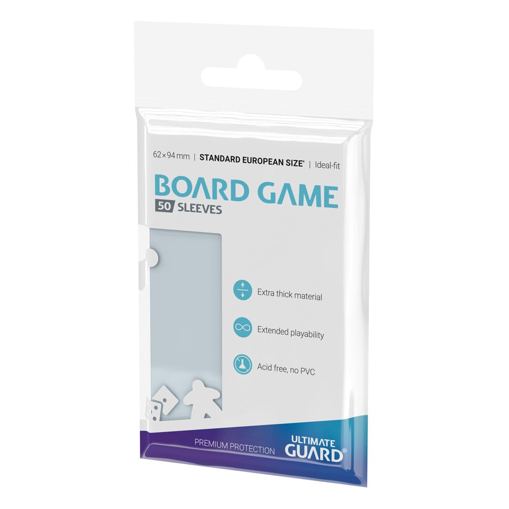 Ultimate Guard Board Game Sleeves (50) - Standard European Ultimate Guard