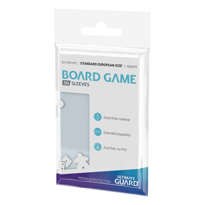 Ultimate Guard Board Game Sleeves (50) - Standard European Ultimate Guard