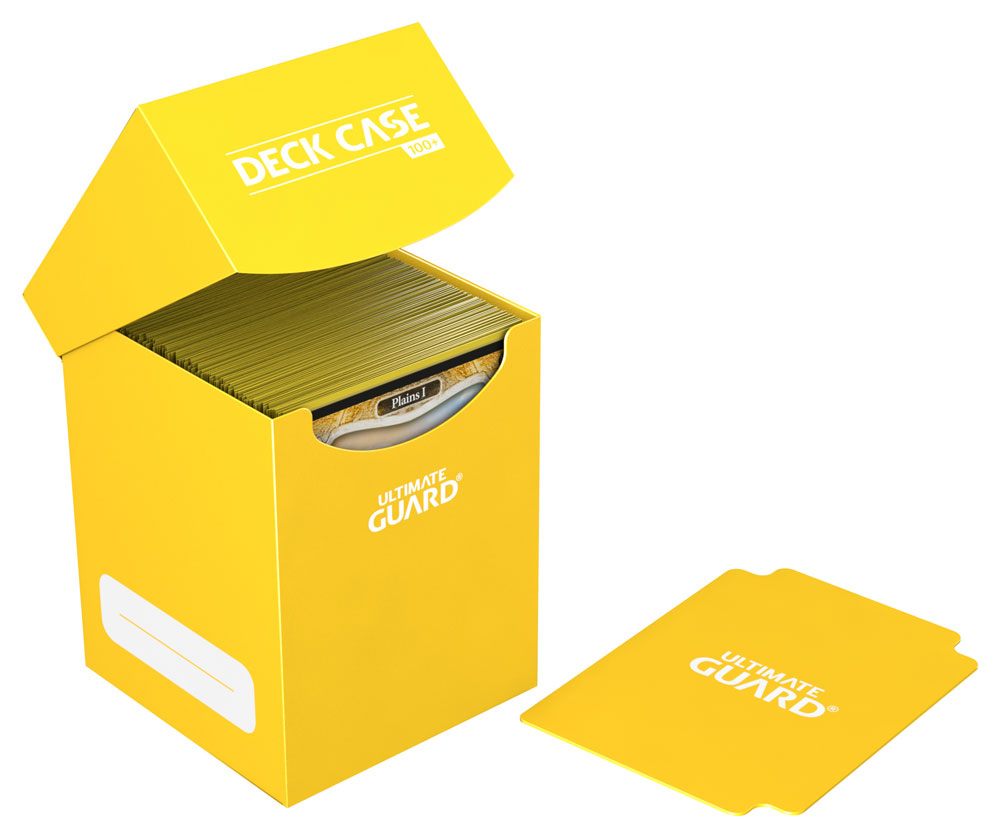 Ultimate Guard Deck Case 100+ - Yellow Ultimate Guard