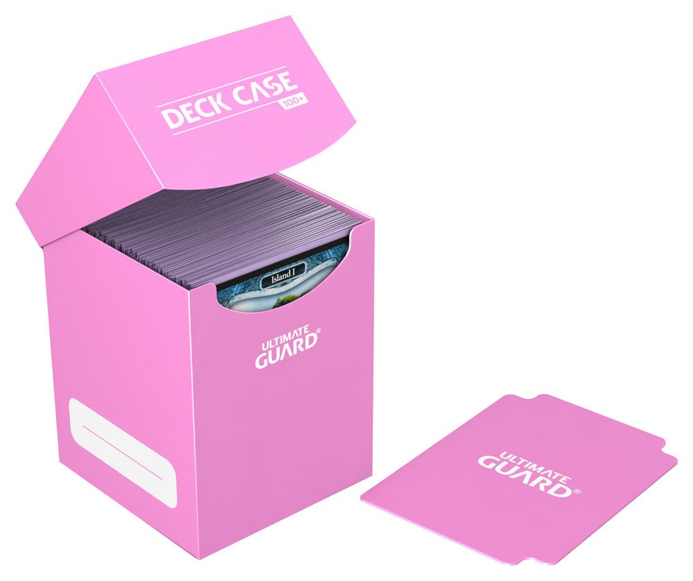 Ultimate Guard Deck Case 100+ - Pink Ultimate Guard