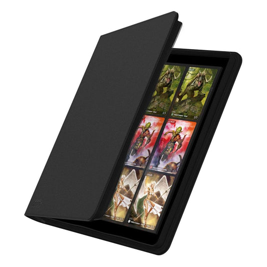 Ultimate Guard Zipfolio 480  24-Pocket Xenoskin - Black Ultimate Guard