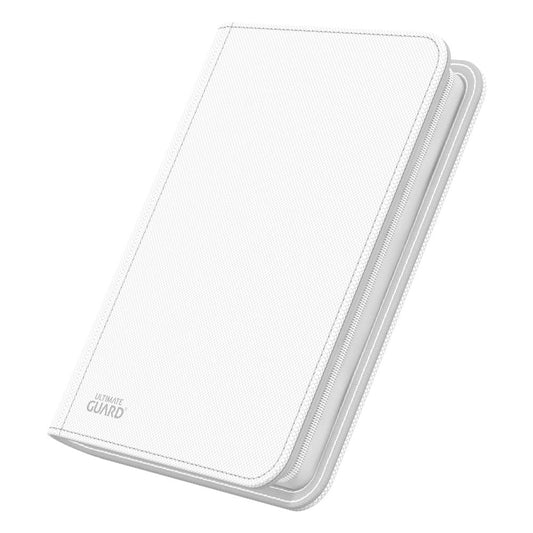 Ultimate Guard Zipfolio 160 8-Pocket Xenoskin - White Ultimate Guard