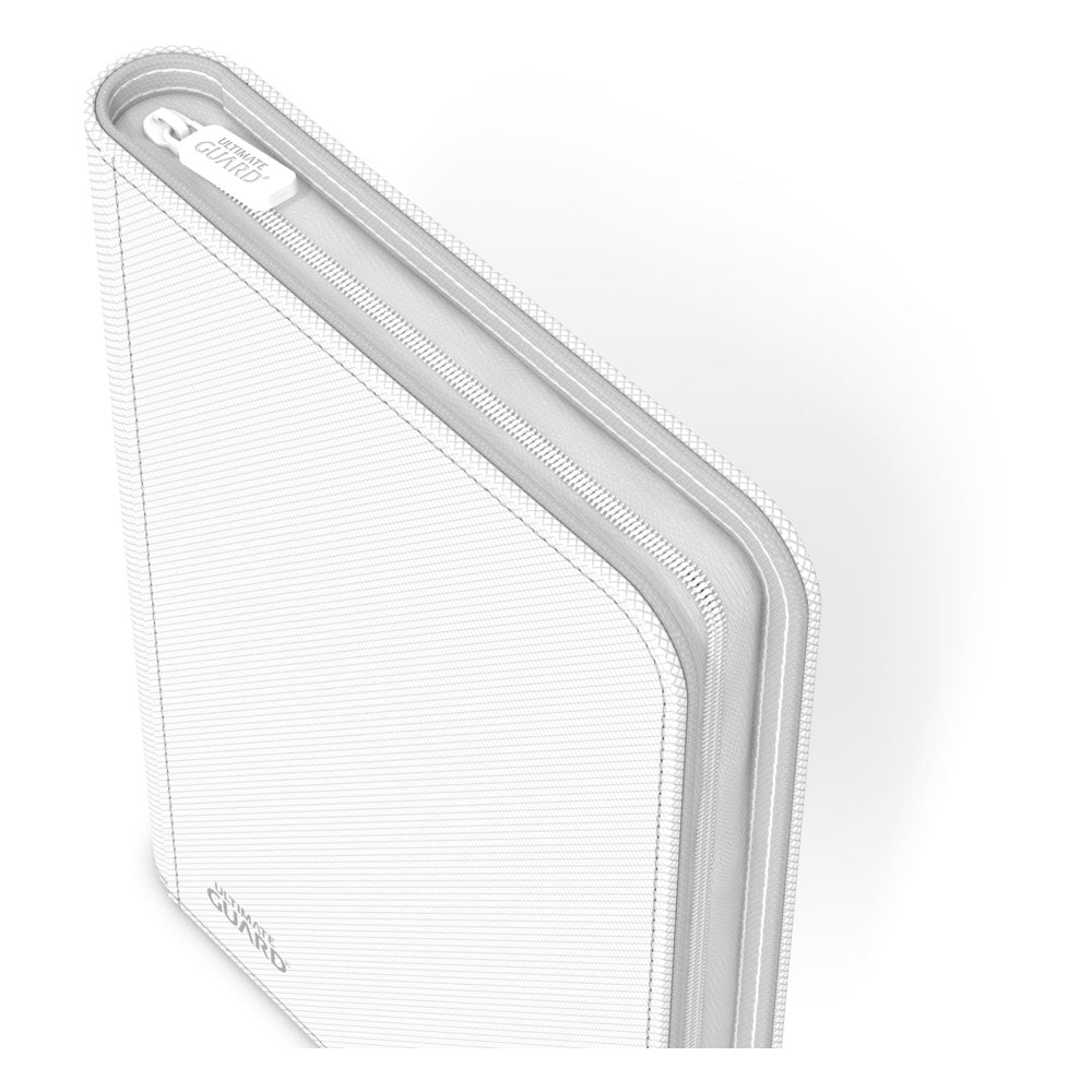 Ultimate Guard Zipfolio 160 8-Pocket Xenoskin - White Ultimate Guard