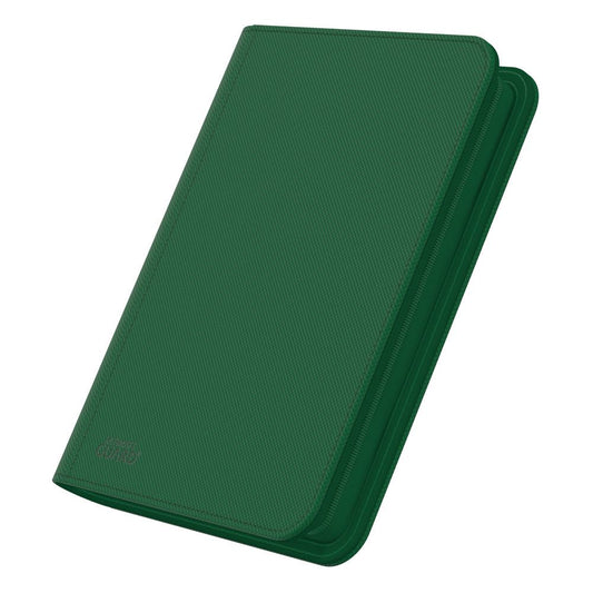 Ultimate Guard Zipfolio 160 8-Pocket Xenoskin - Green Ultimate Guard