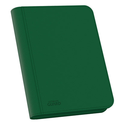 Ultimate Guard Zipfolio 160 8-Pocket Xenoskin - Green Ultimate Guard