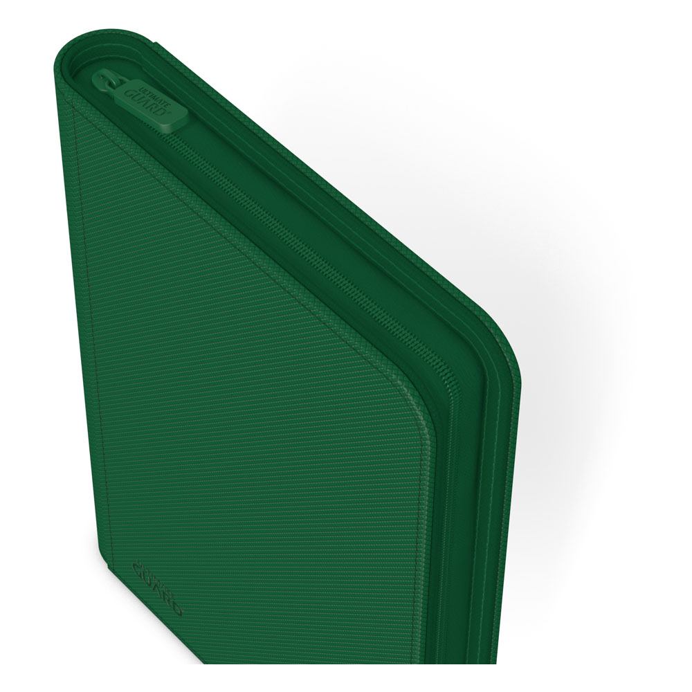 Ultimate Guard Zipfolio 160 8-Pocket Xenoskin - Green Ultimate Guard