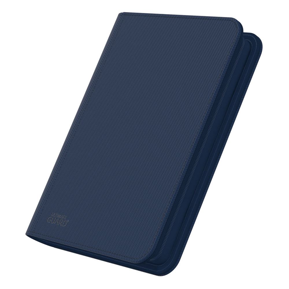 Ultimate Guard Zipfolio 160 8-Pocket Xenoskin - Blue Ultimate Guard