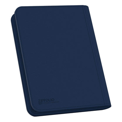 Ultimate Guard Zipfolio 160 8-Pocket Xenoskin - Blue Ultimate Guard