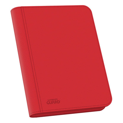 Ultimate Guard Zipfolio 160 8-Pocket Xenoskin - Red Ultimate Guard