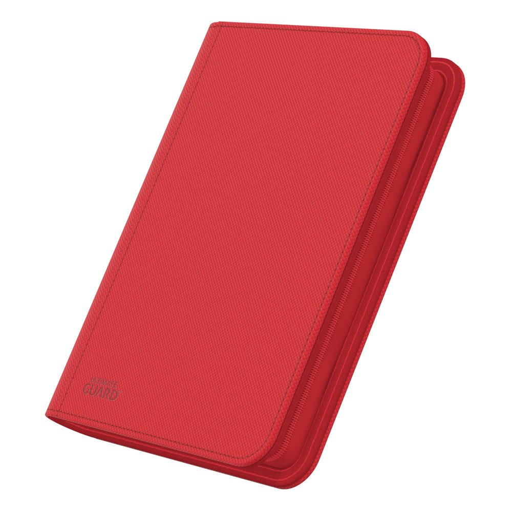 Ultimate Guard Zipfolio 160 8-Pocket Xenoskin - Red Ultimate Guard