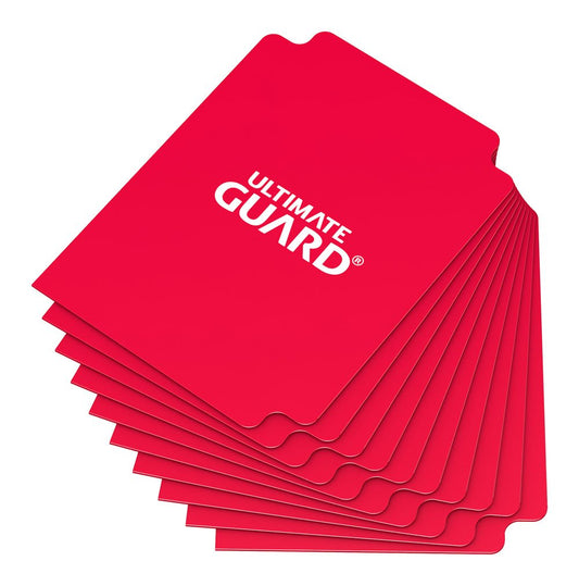 Ultimate Guard Card Dividers Standard Size (10) - Red Ultimate Guard