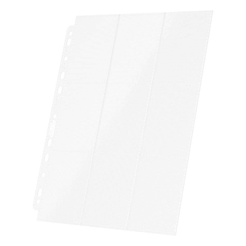 Ultimate Guard 18-Pocket Pages Side-Loading (10) - White Ultimate Guard