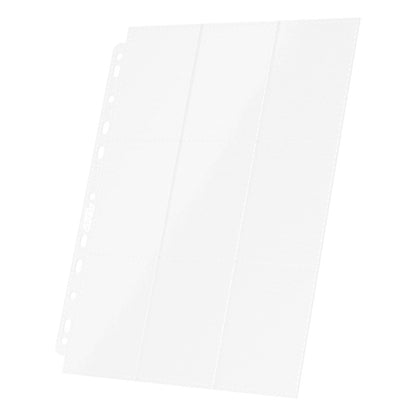 Ultimate Guard 18-Pocket Pages Side-Loading (10) - White Ultimate Guard