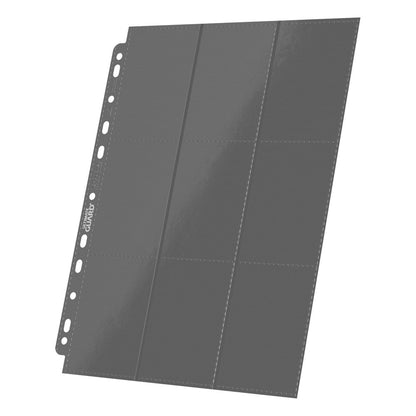 Ultimate Guard 18-Pocket Pages Side-Loading (10) - Grey Ultimate Guard