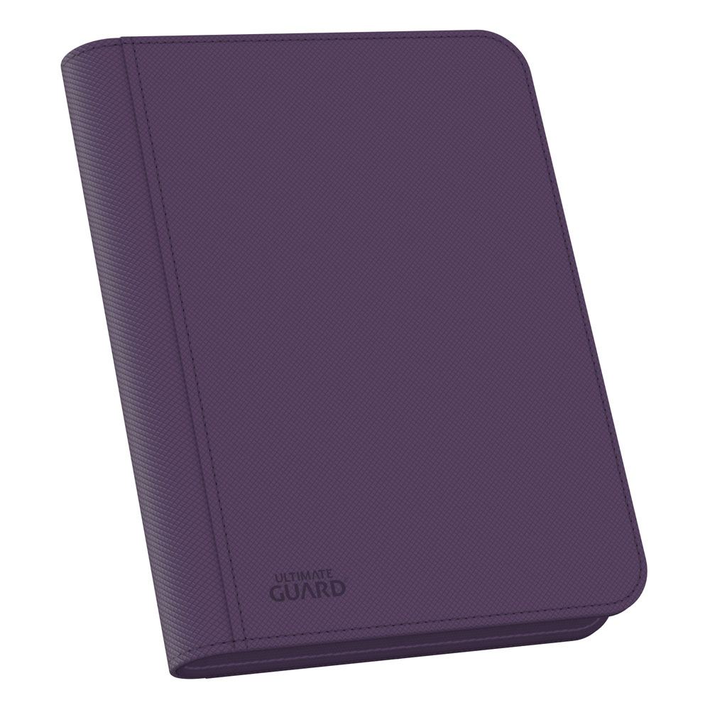 Ultimate Guard Zipfolio 160 8-Pocket Xenoskin - Purple Ultimate Guard