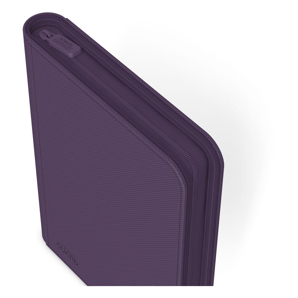 Ultimate Guard Zipfolio 160 8-Pocket Xenoskin - Purple Ultimate Guard