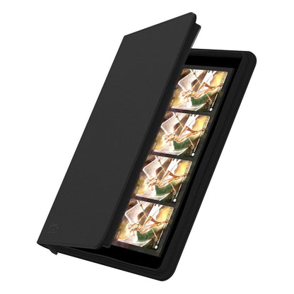 Ultimate Guard Zipfolio 320 16-Pocket Xenoskin - Black Ultimate Guard