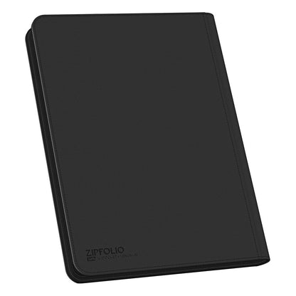 Ultimate Guard Zipfolio 320 16-Pocket Xenoskin - Black Ultimate Guard