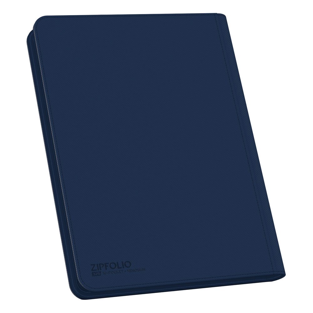Ultimate Guard Zipfolio 320 16-Pocket Xenoskin - Blue Ultimate Guard