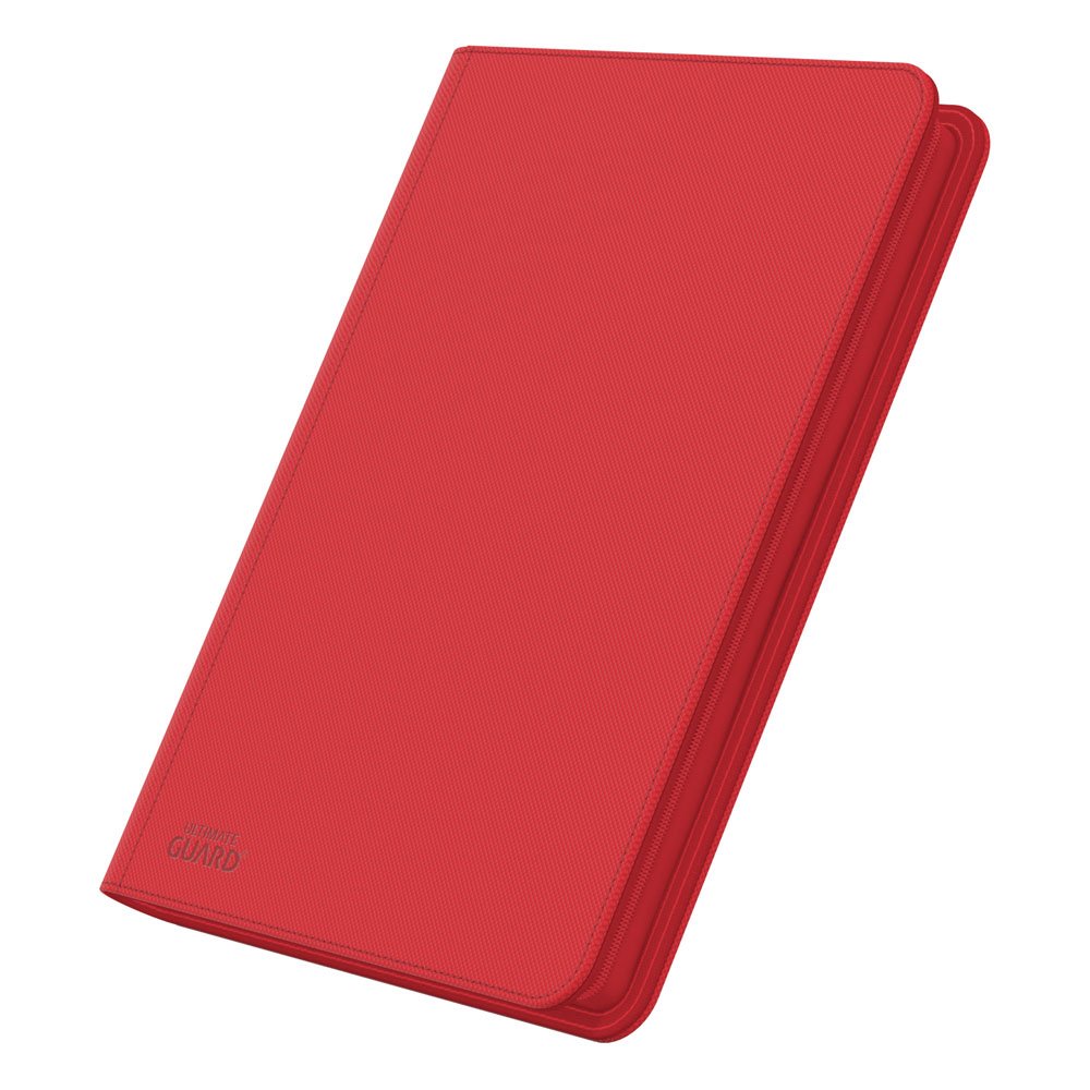 Ultimate Guard Zipfolio 320 16-Pocket Xenoskin - Red Ultimate Guard
