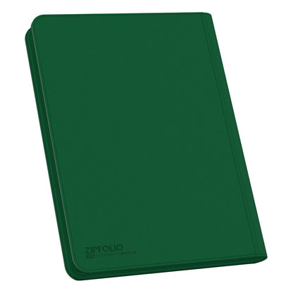 Ultimate Guard Zipfolio 320 16-Pocket Xenoskin - Green Ultimate Guard