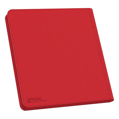 Ultimate Guard Zipfolio 480  24-Pocket Xenoskin - Red Ultimate Guard