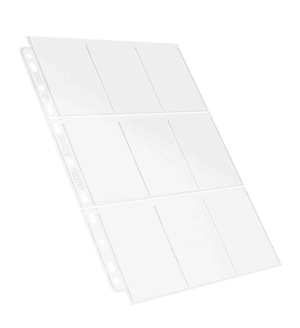 Ultimate Guard 9-Pocket Pages Top-Loading (100) - Transparent Ultimate Guard