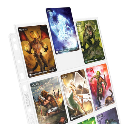 Ultimate Guard 9-Pocket Pages Top-Loading (100) - Transparent Ultimate Guard
