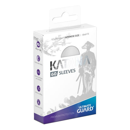 Ultimate Guard Katana Sleeves Japanese Size (60) - White Ultimate Guard