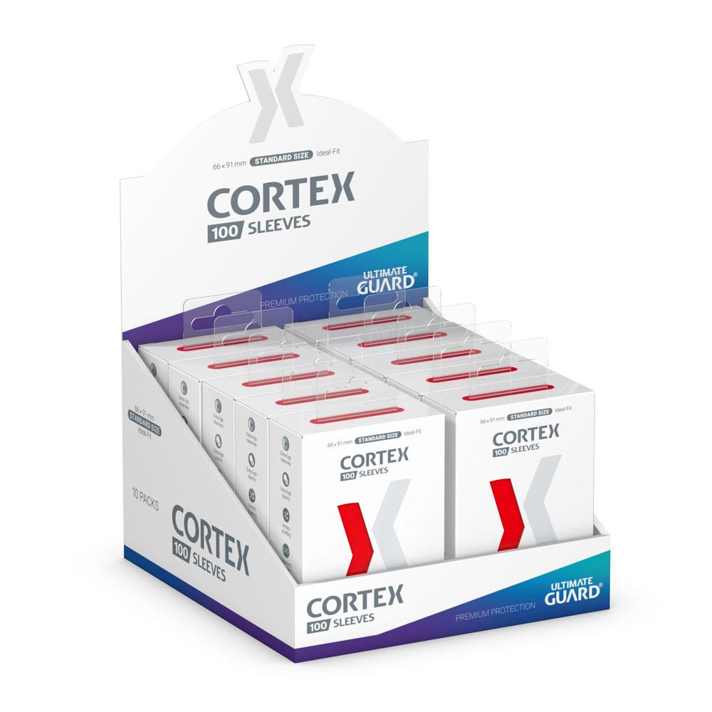 Ultimate Guard Cortex Sleeves Standard Size (100) - Red Ultimate Guard