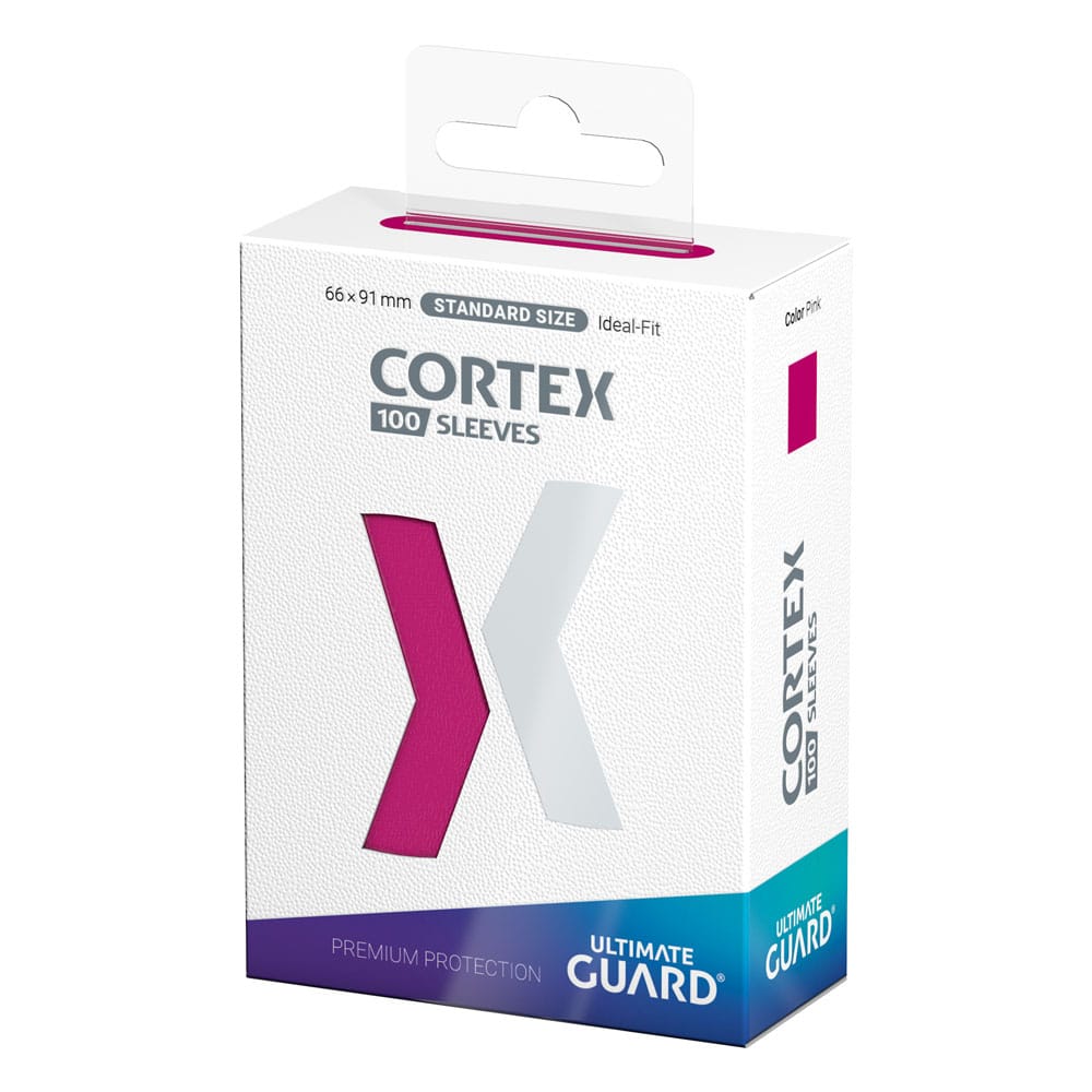 Ultimate Guard Cortex Sleeves Standard Size (100) - Pink Ultimate Guard