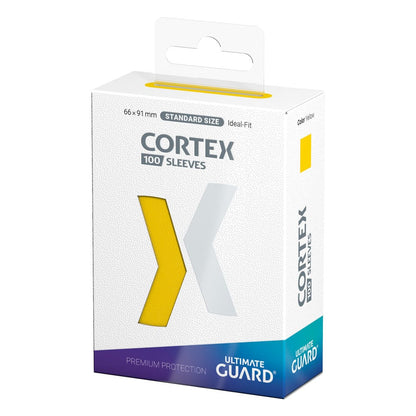 Ultimate Guard Cortex Sleeves Standard Size (100) - Yellow Ultimate Guard