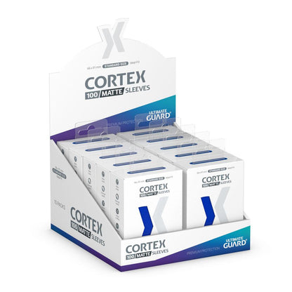 Ultimate Guard Cortex Sleeves Matte Standard Size (100) - Blue Ultimate Guard