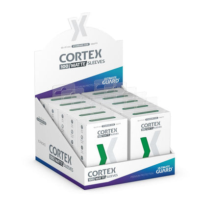 Ultimate Guard Cortex Sleeves Matte Standard Size (100) - Green Ultimate Guard