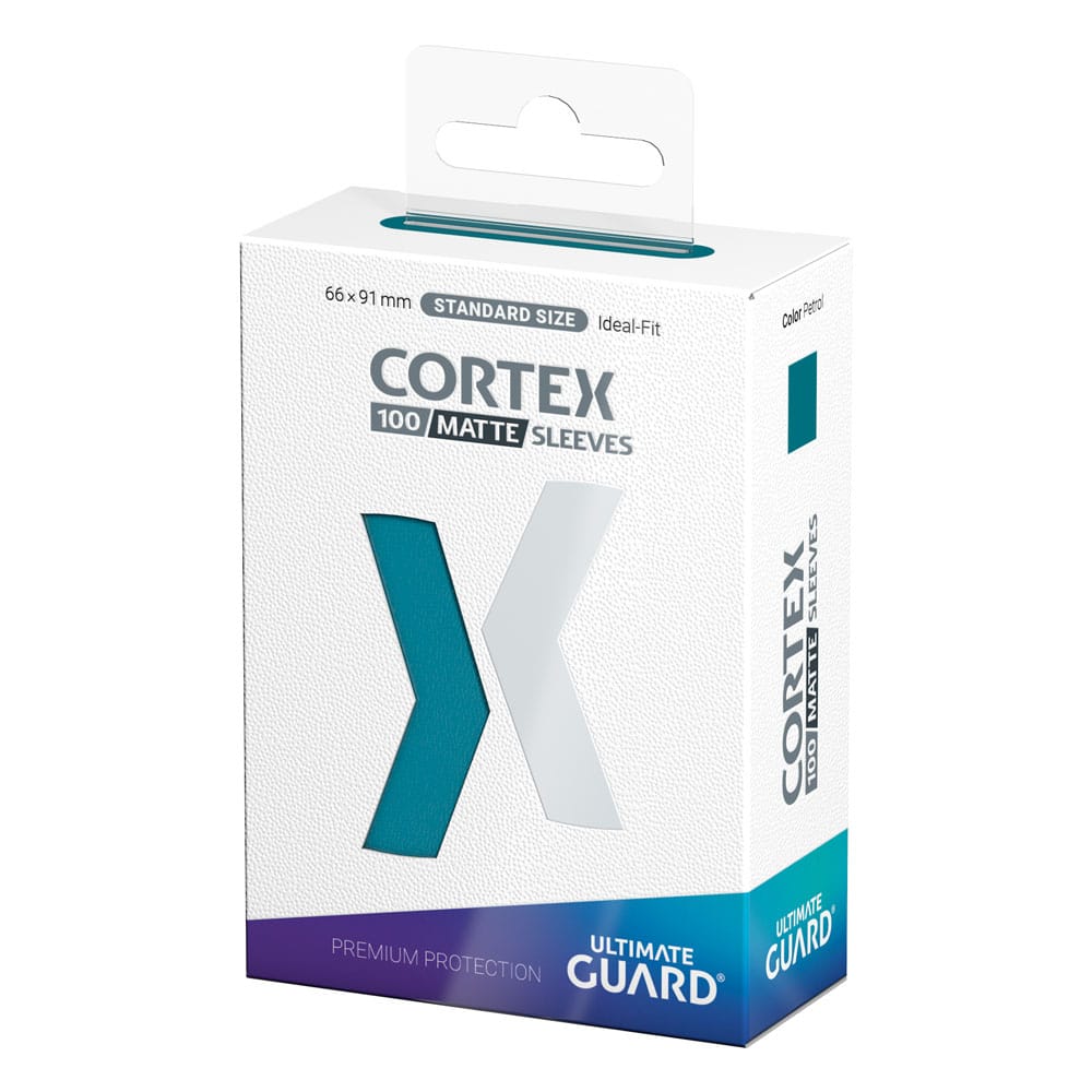 Ultimate Guard Cortex Sleeves Matte Standard Size (100) - Petrol Ultimate Guard