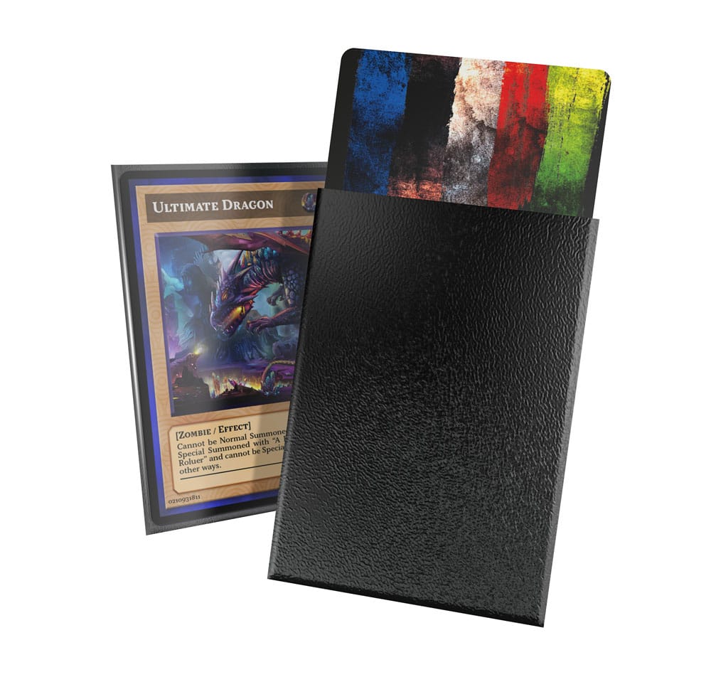 Ultimate Guard Cortex Sleeves Matte Japanese Size (60) - Black Ultimate Guard