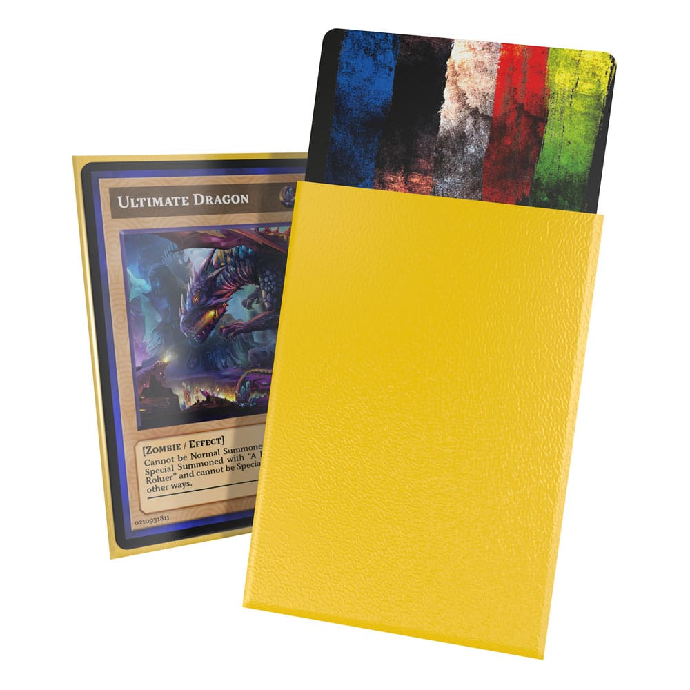 Ultimate Guard Cortex Sleeves Matte Japanese Size (60) - Yellow Ultimate Guard