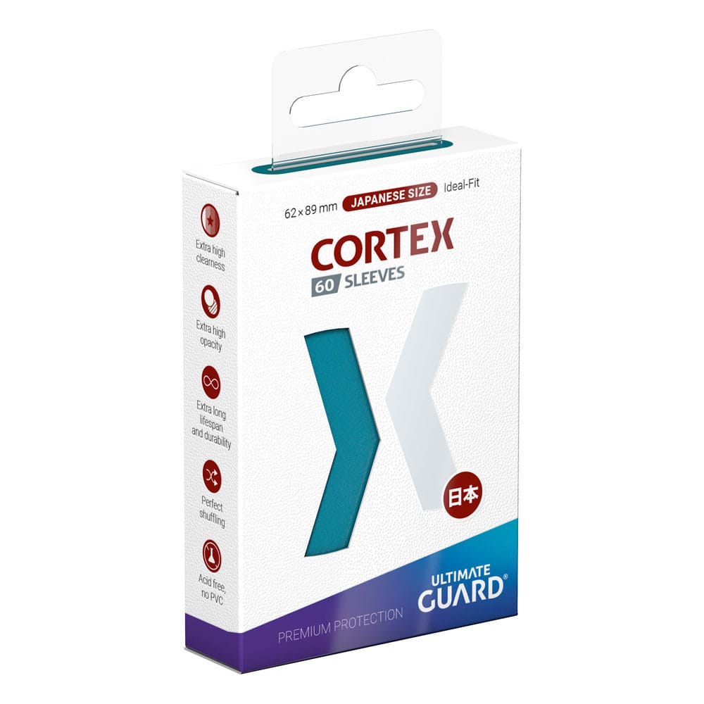 Ultimate Guard Cortex Sleeves Japanese Size (60) - Petrol Ultimate Guard
