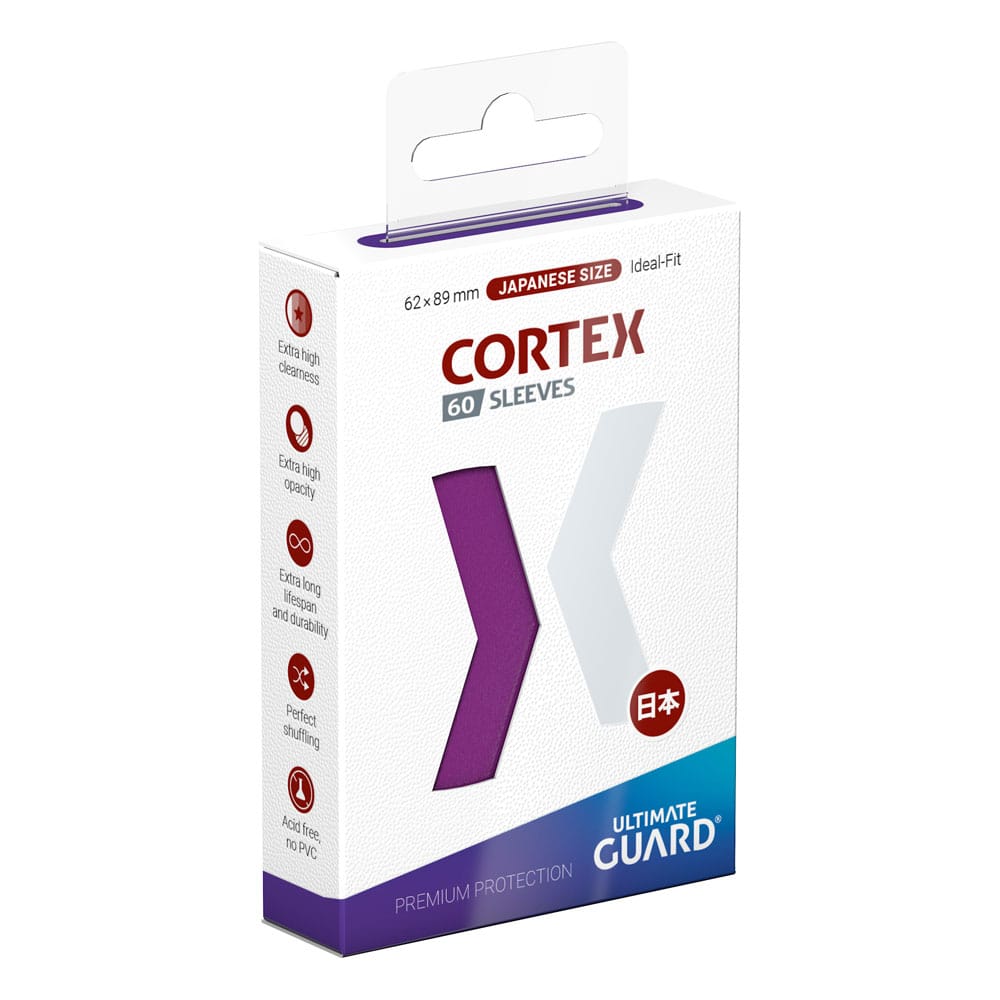 Ultimate Guard Cortex Sleeves Japanese Size (60) - Purple Ultimate Guard