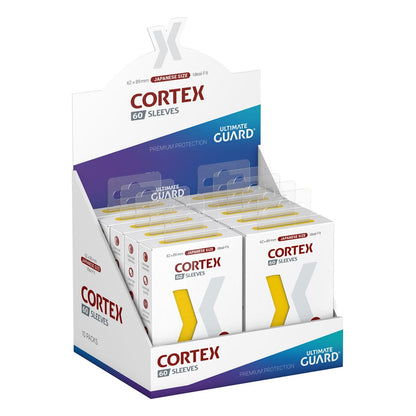 Ultimate Guard Cortex Sleeves Japanese Size (60) - Yellow Ultimate Guard