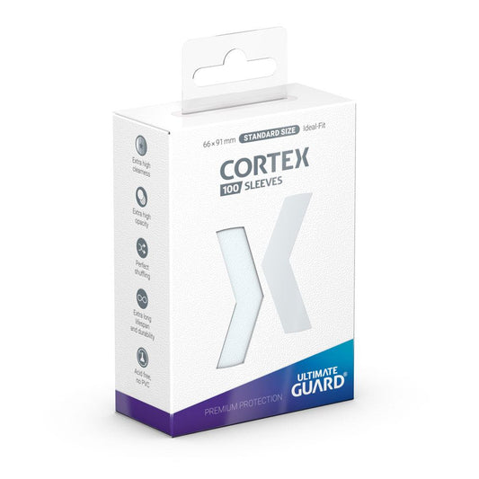 Ultimate Guard Cortex Sleeves Standard Size  (100) - Transparent Ultimate Guard