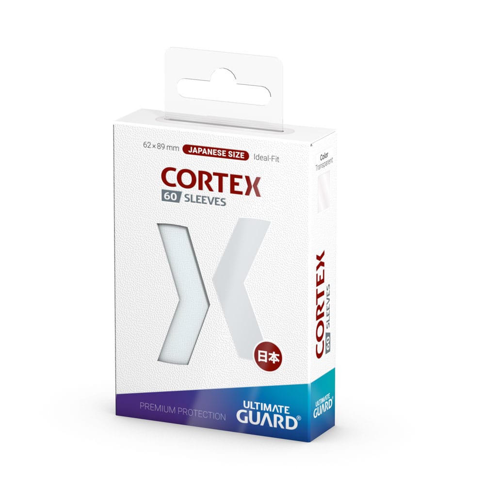 Ultimate Guard Cortex Sleeves Japanese Size (60) - Transparent Ultimate Guard