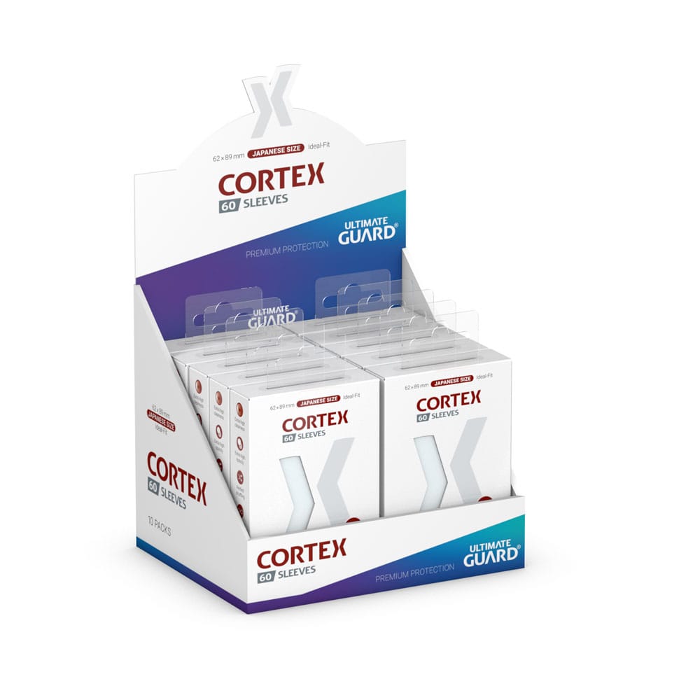 Ultimate Guard Cortex Sleeves Japanese Size (60) - Transparent Ultimate Guard