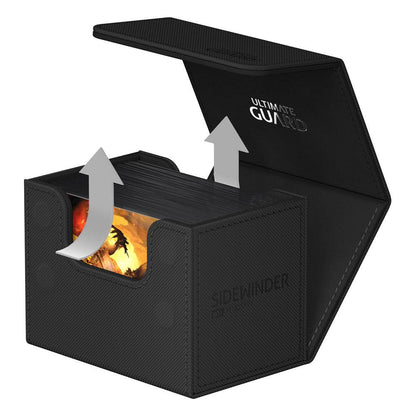 Ultimate Guard Sidewinder 80+ Xenoskin - Black Ultimate Guard