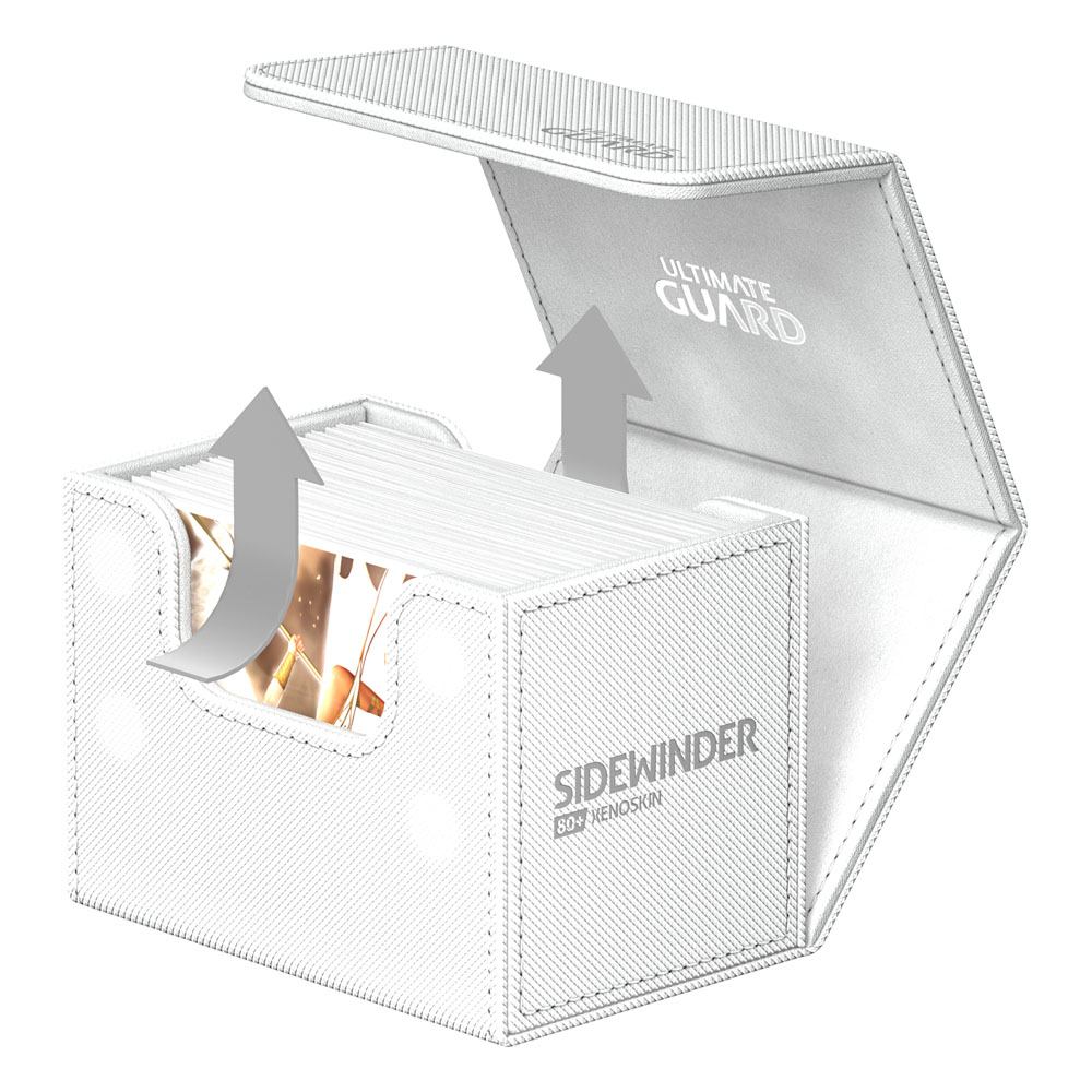 Ultimate Guard Sidewinder 80+ Xenoskin - White Ultimate Guard