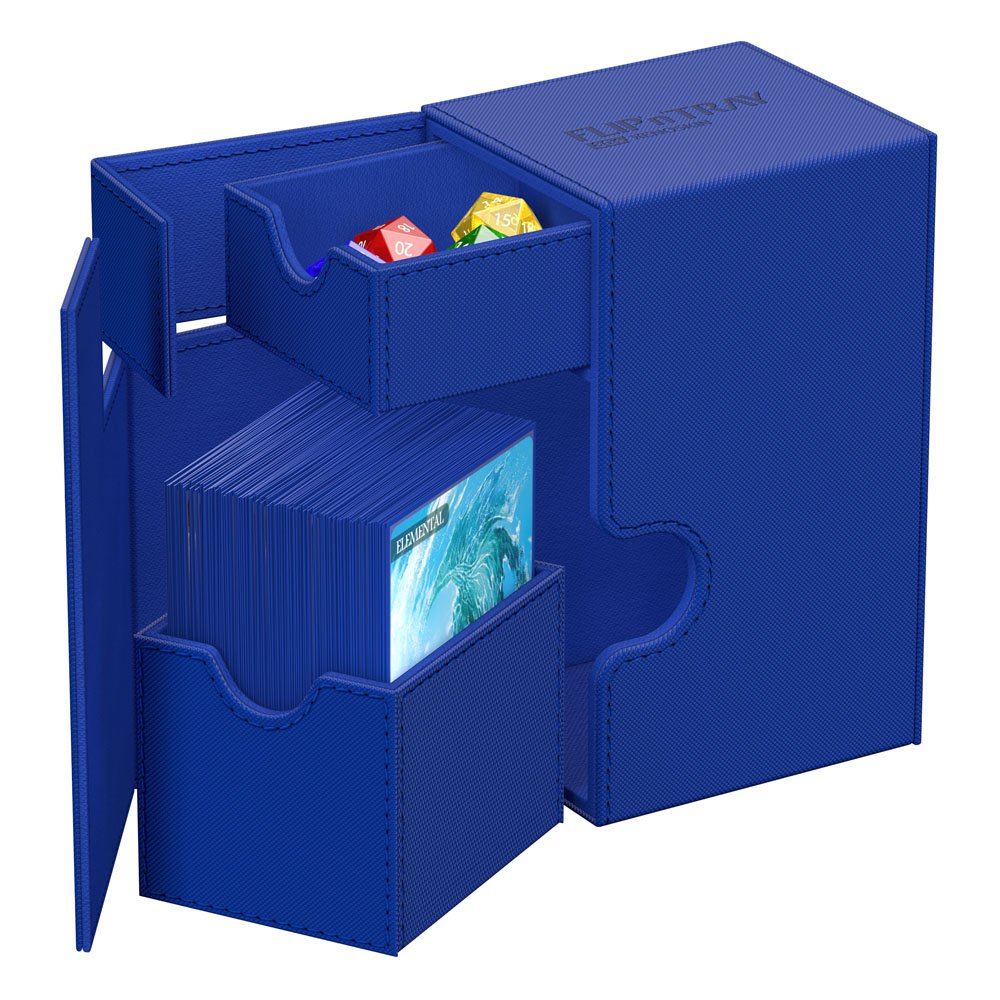 Ultimate Guard Flip'n'Tray 80+  Xenoskin - Blue Ultimate Guard