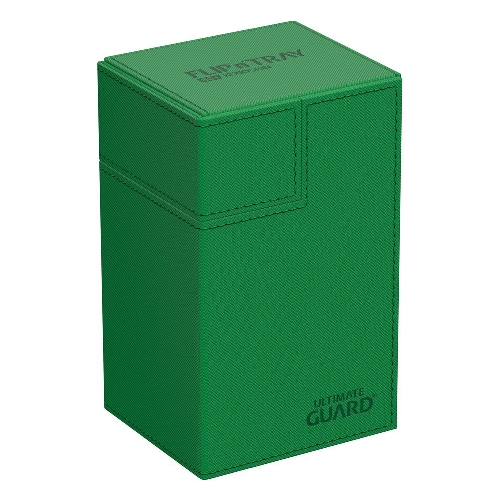 Ultimate Guard Flip’n’Tray 80+ Xenoskin - Green Card Boxes